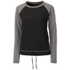 Cutter & Buck Women's Black Response Hybrid Long Sleeve Top