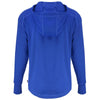 Cutter & Buck Women's Tour Blue Daybreak Eco Recycled Half Zip Hoodie