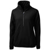 Cutter & Buck Women's Black Cascade Eco Sherpa Fleece Pullover Jacket