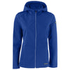 Cutter & Buck Women's Tour Blue Evoke Eco Softshell Recycled Full Zip Jacket