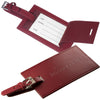 Leeman Red Whitney Luggage Tag