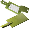 Leeman Lime Green Whitney Luggage Tag