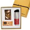 Leeman Red Tuscany Tumbler and Godiva Deluxe Gift Set