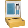 Leeman Light-Blue Tuscany Journal and Tumbler Gift Set