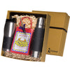 Leeman Black Tuscany 16.9 oz. Tumbler and Thermos Decadent Cocoa Set