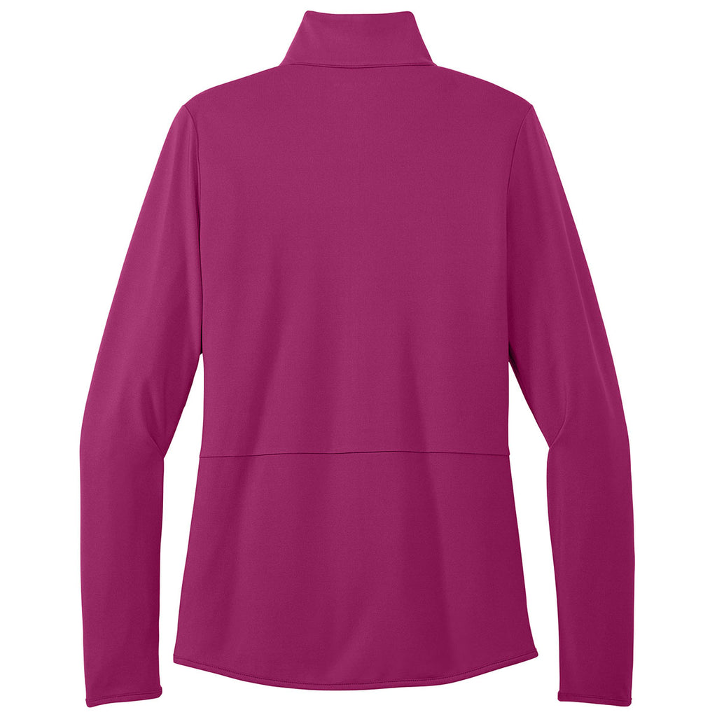 Port Authority Women's Wine Accord Stretch Fleece Full-Zip