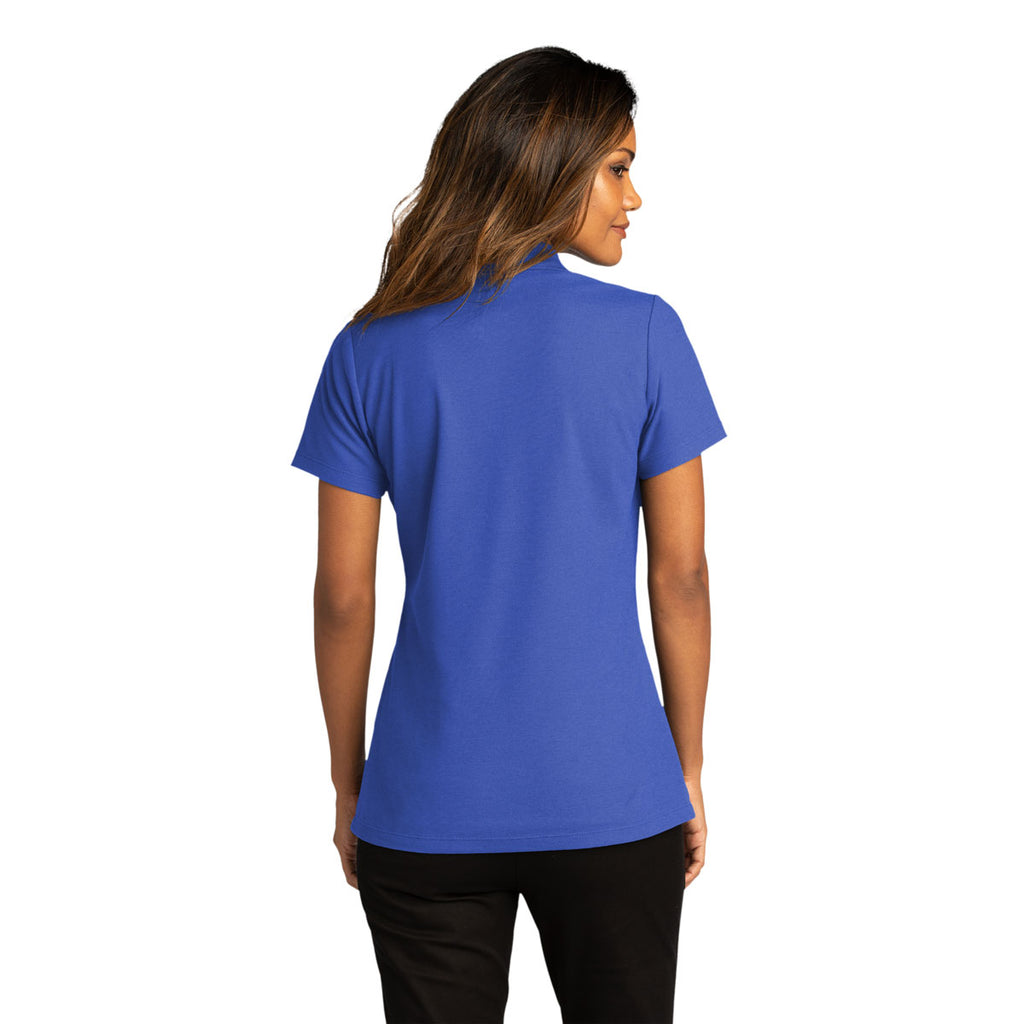 Port Authority Women's True Royal SuperPro React Polo