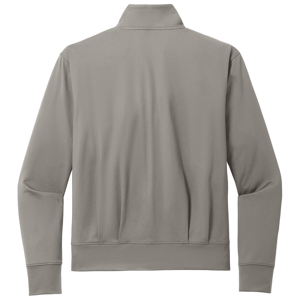 Port Authority Women's Smoke Grey C-FREE Double Knit Full-Zip