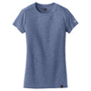 New Era Women's Dark Royal Twist Heritage Blend Crew Tee