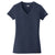 New Era Women's True Navy Heritage Blend V-Neck Tee