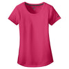 New Era Women's Deep Pink Series Performance Scoop Tee