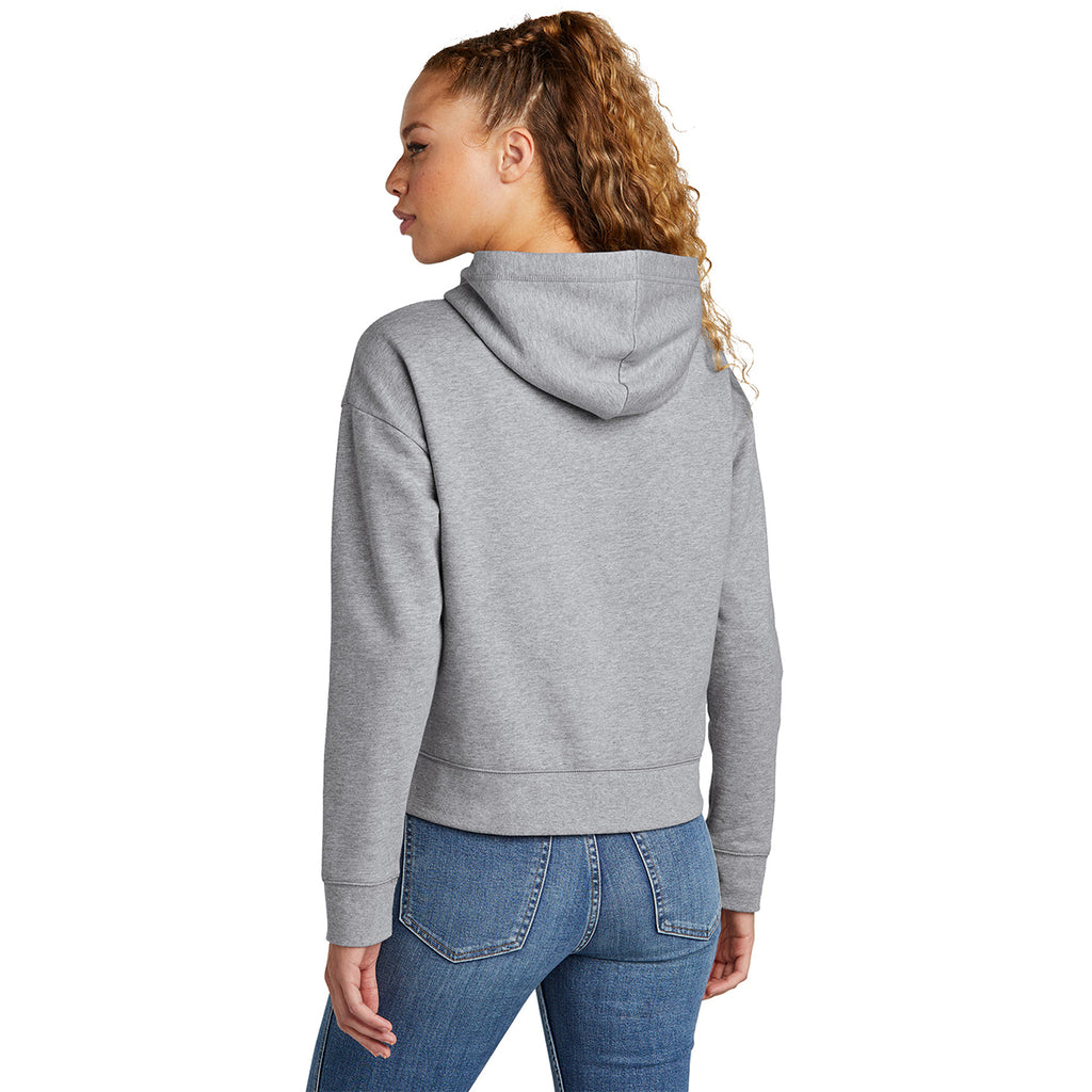 New Era Women's Athletic Heather Comback Fleece Pullover Hoodie