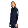 New Era Women's True Navy/White Track Jacket