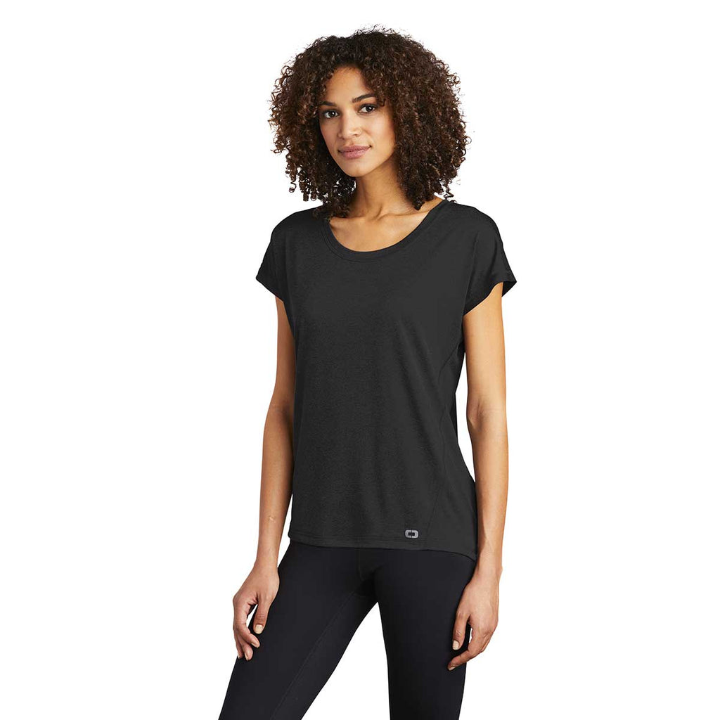 OGIO Women's Blacktop Endurance Pulse Dolman Tee