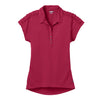 OGIO Women's Blush Red Linear Polo