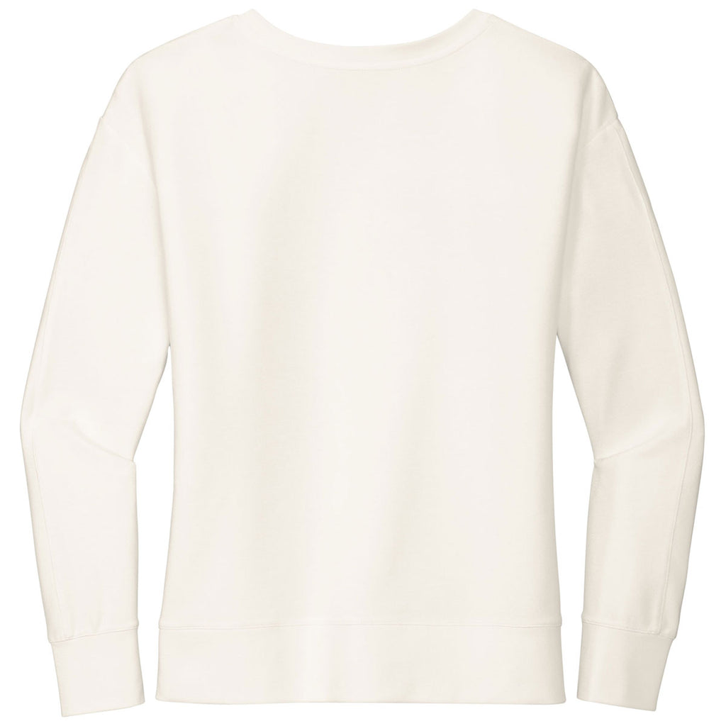 OGIO Women's Ivory Snow Luuma Flex Long Sleeve V-Neck