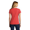 Port & Company Women's Bright Red Heather Tri-Blend V-Neck Tee