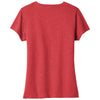 Port & Company Women's Team Cardinal Heather Fan Favorite Blend V-Neck Tee