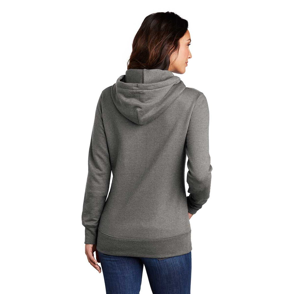 Port & Company Women's Graphite Heather Core Fleece Pullover Hoodie