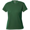 Clique Women's Bottle Green Ice Tee