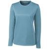 Clique Women's Dusty Blue Long Sleeve Spin Jersey Tee