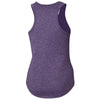 Clique Women's College Purple Heather Charge Active Tank