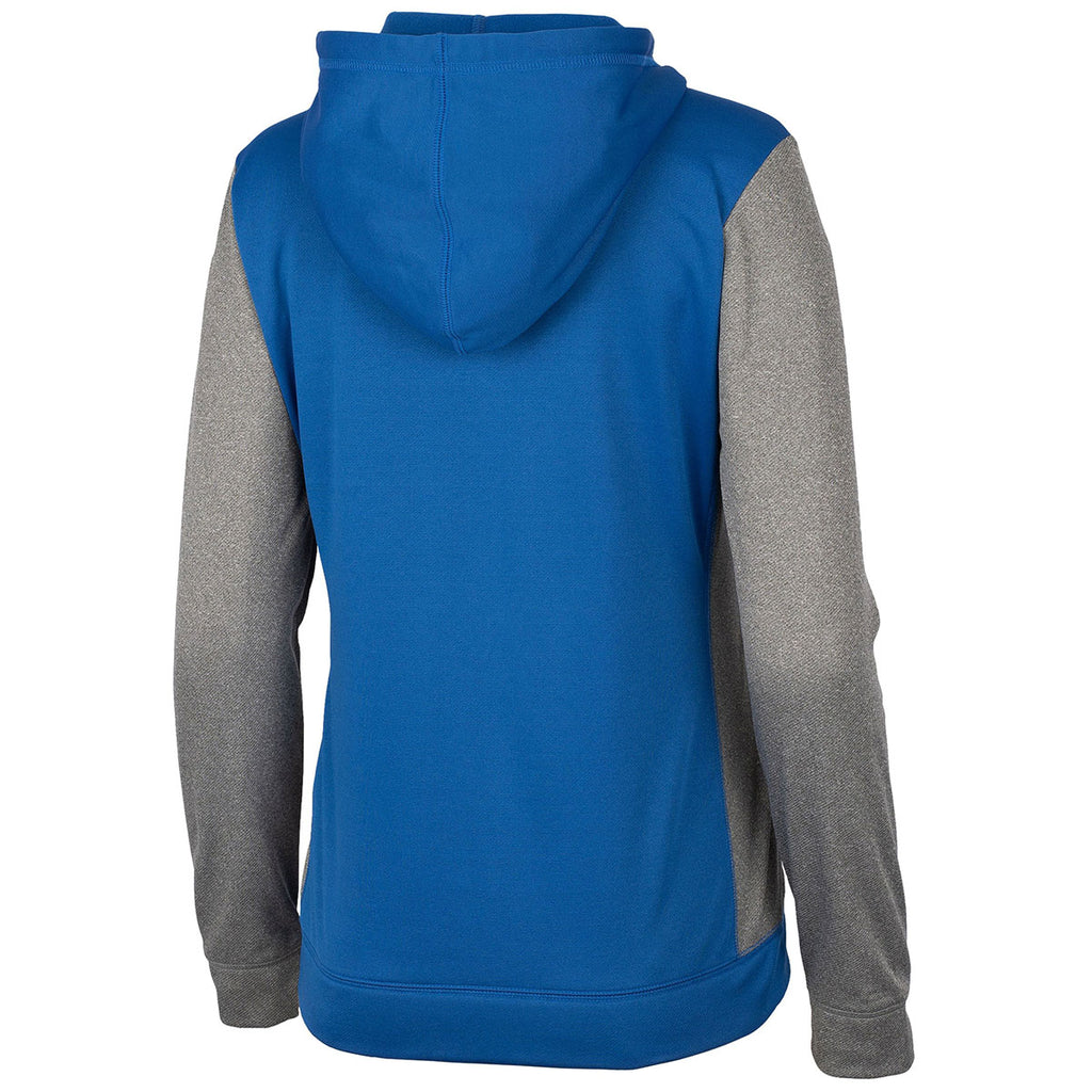 Clique Women's Royal Blue Helsa Sport Colorblock Full Zip