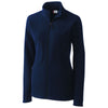 Clique Women's Navy Summit Full Zip Microfleece