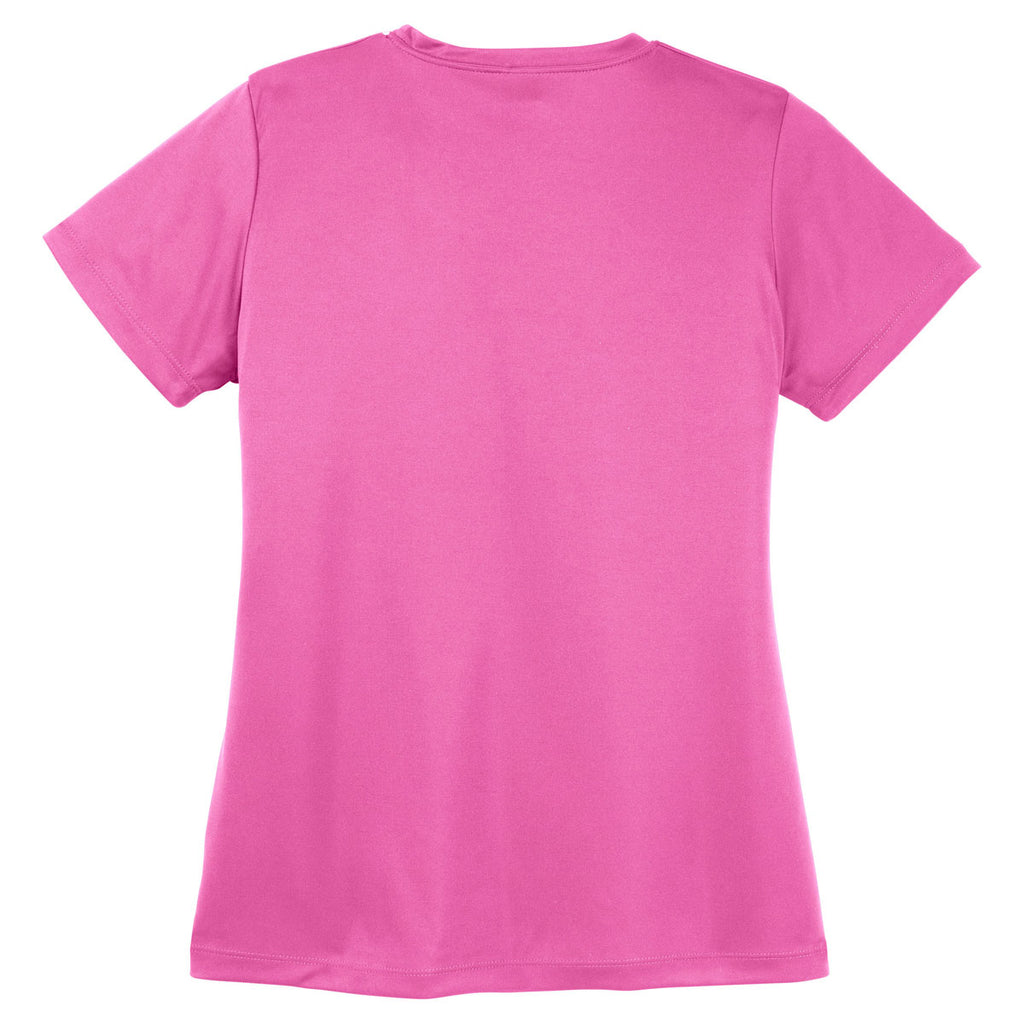 Sport-Tek Women's Neon Pink PosiCharge Competitor Tee