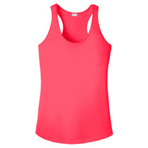 Sport-Tek Women's Hot Coral PosiCharge Competitor Racerback Tank