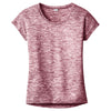 Sport-Tek Women's Maroon Electric PosiCharge Electric Heather Sporty Tee