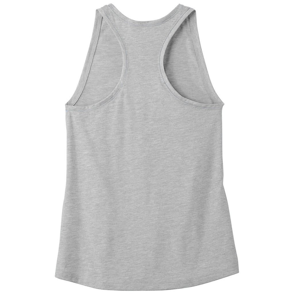 Sport-Tek Women's Light Grey Heather PosiCharge Tri-Blend Wicking Tank