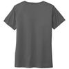 Sport-Tek Women's Dark Smoke Grey Posi-UV Pro Scoop Neck Tee