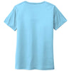 Sport-Tek Women's Light Blue Posi-UV Pro Scoop Neck Tee