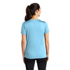 Sport-Tek Women's Light Blue Posi-UV Pro Scoop Neck Tee