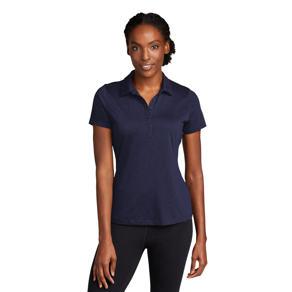 Sport-Tek Women's True Navy PosiCharge Strive Polo