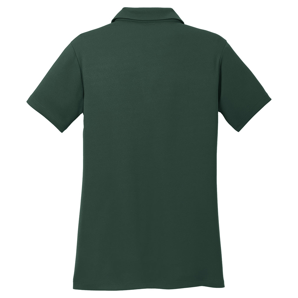 Sport-Tek Women's Dark Forest Green PosiCharge RacerMesh Polo