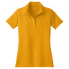 Sport-Tek Women's Gold Micropique Sport-Wick Polo