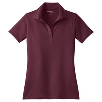 Sport-Tek Women's Maroon Micropique Sport-Wick Polo