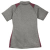 Sport-Tek Women's Vintage Heather/Maroon Heather Colorblock Contender Polo