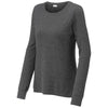 Sport-Tek Women's Graphite Heather Exchange 1.5 Long Sleeve Crew