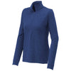 Sport-Tek Women's True Royal Heather Exchange 1.5 Long Sleeve Half Zip