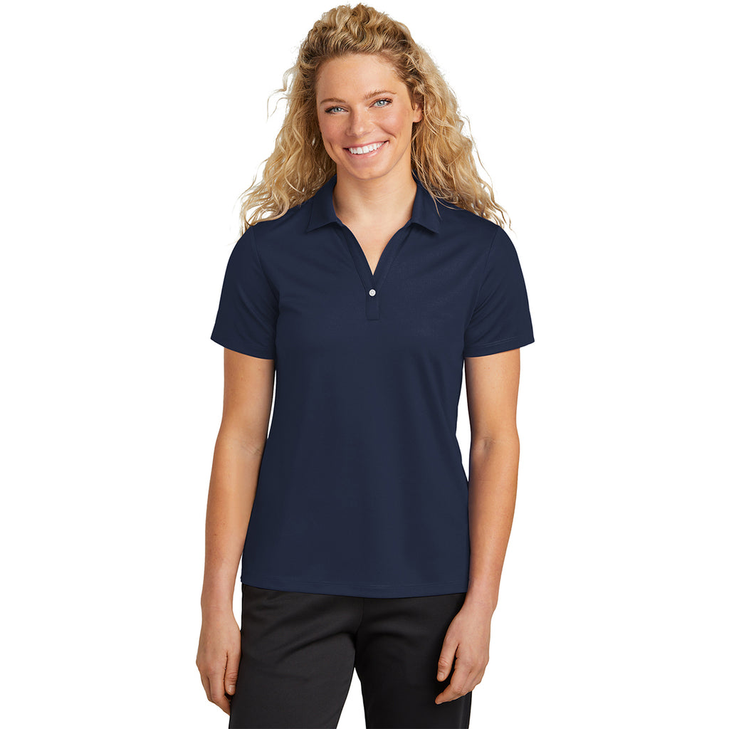 Sport-Tek Women's True Navy UV Micropique Polo