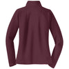 Sport-Tek Women's Maroon Sport-Wick Stretch 1/4-Zip Pullover