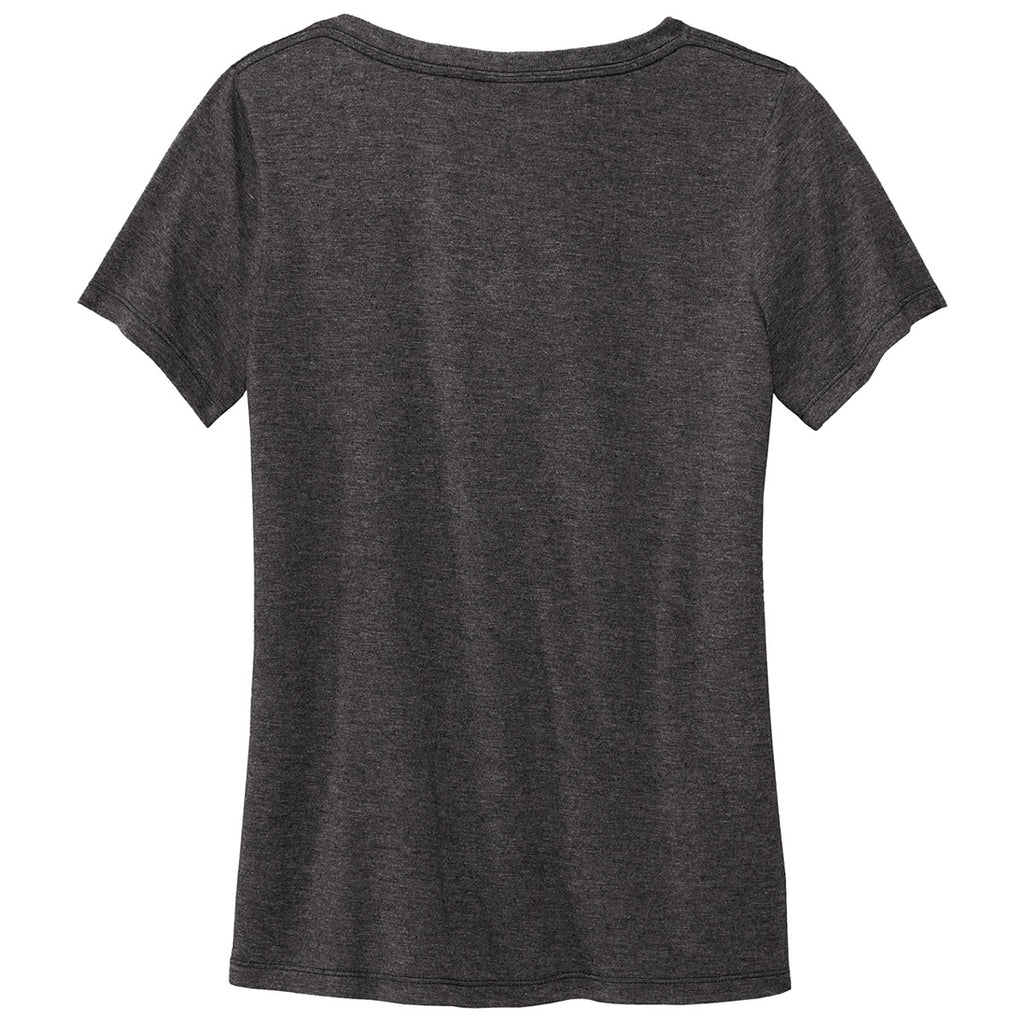 Volunteer Knitwear Women's Dark Heather Grey Daily V-Neck Tee