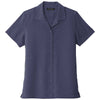 Port Authority Women's True Navy Short Sleeve Performance Staff Shirt