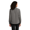 Port Authority Women's Graphite Long Sleeve Performance Staff Shirt