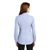 Port Authority Women's Blue Horizon/White Pincheck Easy Care Shirt