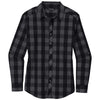 Port Authority Women's Black Everyday Plaid Shirt