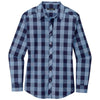 Port Authority Women's True Navy Everyday Plaid Shirt